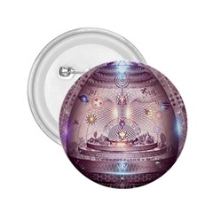 Cosmic Egg Sacred Geometry Art 2 25  Buttons by Grandong