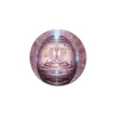 Cosmic Egg Sacred Geometry Art Golf Ball Marker (10 Pack) by Grandong