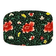 Background Vintage Japanese Design Mini Square Pill Box