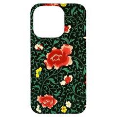 Background Vintage Japanese Design iPhone 14 Pro Black UV Print Case