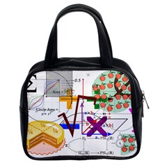Mathematics Formula Physics School Classic Handbag (two Sides) by Grandong