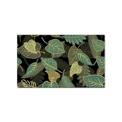 Autumn Fallen Leaves Dried Leaves Sticker (rectangular)