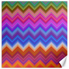 Pattern Chevron Zigzag Background Canvas 12  X 12  by Grandong