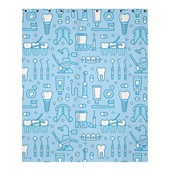 Dentist Blue Seamless Pattern Shower Curtain 60  X 72  (medium)  by Grandong