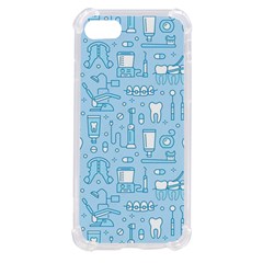 Dentist Blue Seamless Pattern Iphone Se by Grandong