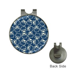 Cute Seamless Owl Background Pattern Hat Clips With Golf Markers by Grandong