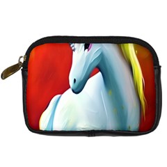 Unicorn Design Digital Camera Leather Case