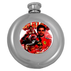 Carlos Sainz Round Hip Flask (5 Oz) by Boster123