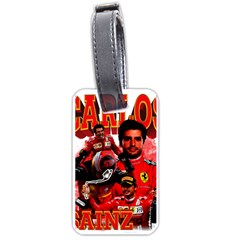 Carlos Sainz Luggage Tag (one Side) by Boster123