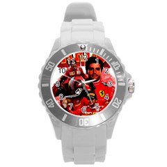 Carlos Sainz Round Plastic Sport Watch (l) by Boster123