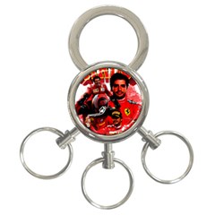 Carlos Sainz 3-ring Key Chain