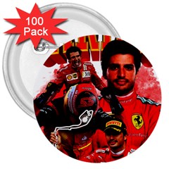 Carlos Sainz 3  Buttons (100 Pack) 