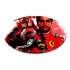 Carlos Sainz Oval Magnet