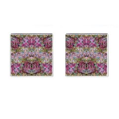 Trama Blend Cufflinks (square) by kaleidomarblingart