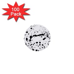 Monochrome Mirage  1  Mini Buttons (100 Pack)  by dflcprintsclothing