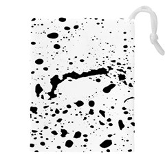 Monochrome Mirage  Drawstring Pouch (5xl) by dflcprintsclothing