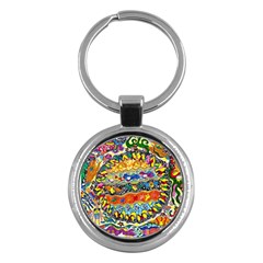 Supersonic Sunblast Key Chain (round) by chellerayartisans