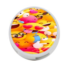 Wallpaper Emoji 4-port Usb Hub (one Side) by artworkshop
