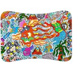 Supersonic Mermaid Chaser Velour Seat Head Rest Cushion