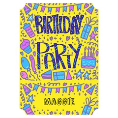 Birthday - Invitation Card 5  x 7  (Ticket)