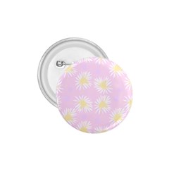 Mazipoodles Bold Daisies Pink 1 75  Buttons