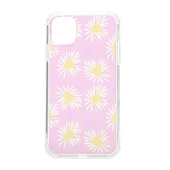 Mazipoodles Bold Daisies Pink Iphone 11 Tpu Uv Print Case by Mazipoodles