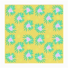 Mazipoodles Bold Daises Yellow Medium Glasses Cloth by Mazipoodles