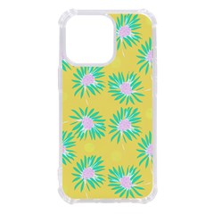 Mazipoodles Bold Daises Yellow Iphone 13 Pro Tpu Uv Print Case by Mazipoodles