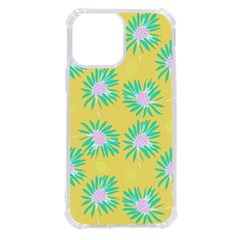 Mazipoodles Bold Daises Yellow Iphone 13 Pro Max Tpu Uv Print Case by Mazipoodles