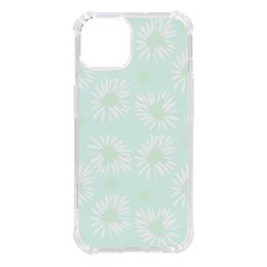 Mazipoodles Bold Daisies Spearmint Iphone 14 Tpu Uv Print Case by Mazipoodles