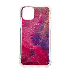 Fuchsia Flow Iphone 11 Pro 5 8 Inch Tpu Uv Print Case by kaleidomarblingart