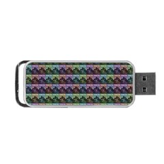 Inspirational Think Big Concept Pattern Portable Usb Flash (two Sides) by dflcprintsclothing