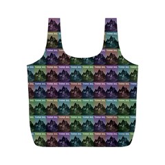 Inspirational Think Big Concept Pattern Full Print Recycle Bag (m) by dflcprintsclothing