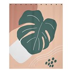 Tropic floral boho Shower Curtain 60  x 72  (Medium) 60 x72  Curtain
