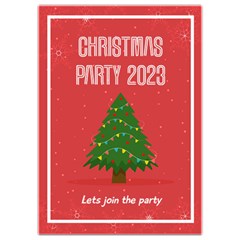 Xmas - Invitation Card 5  x 7 