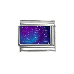 Realistic Night Sky With Constellations Italian Charm (9mm)