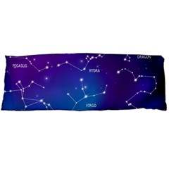 Realistic Night Sky With Constellations Body Pillow Case (dakimakura) by Cowasu