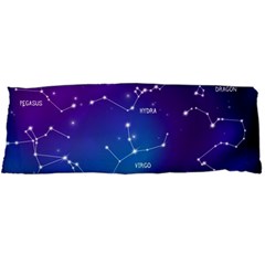 Realistic Night Sky With Constellations Body Pillow Case Dakimakura (two Sides) by Cowasu