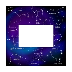 Realistic Night Sky With Constellations White Box Photo Frame 4  X 6  by Cowasu