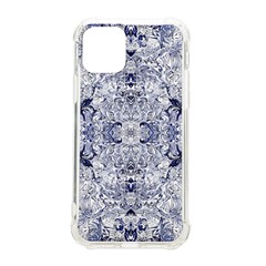 Blue Biro Arabesque Iphone 11 Pro 5 8 Inch Tpu Uv Print Case by kaleidomarblingart