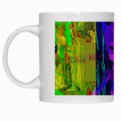 Lou White Mug by MRNStudios