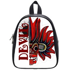 Devil2 School Bag (small) by RuuGallery10