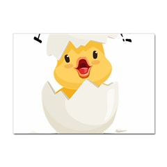 Cute Chick Sticker A4 (100 Pack)