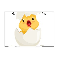 Cute Chick Crystal Sticker (a4)