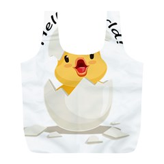 Cute Chick Full Print Recycle Bag (l)