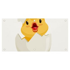 Cute Chick Banner And Sign 6  X 3  by RuuGallery10