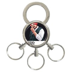 Moosewala 3-ring Key Chain by Mayank