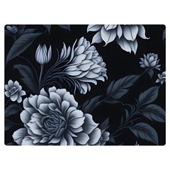 Pattern Flower Design Nature Premium Plush Fleece Blanket (extra Small)