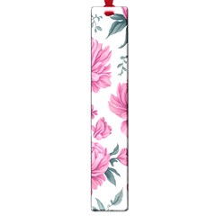 Pattern Flowers Texture Design Large Book Marks