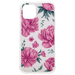 Pattern Flowers Texture Design Iphone 12/12 Pro Tpu Uv Print Case by Grandong